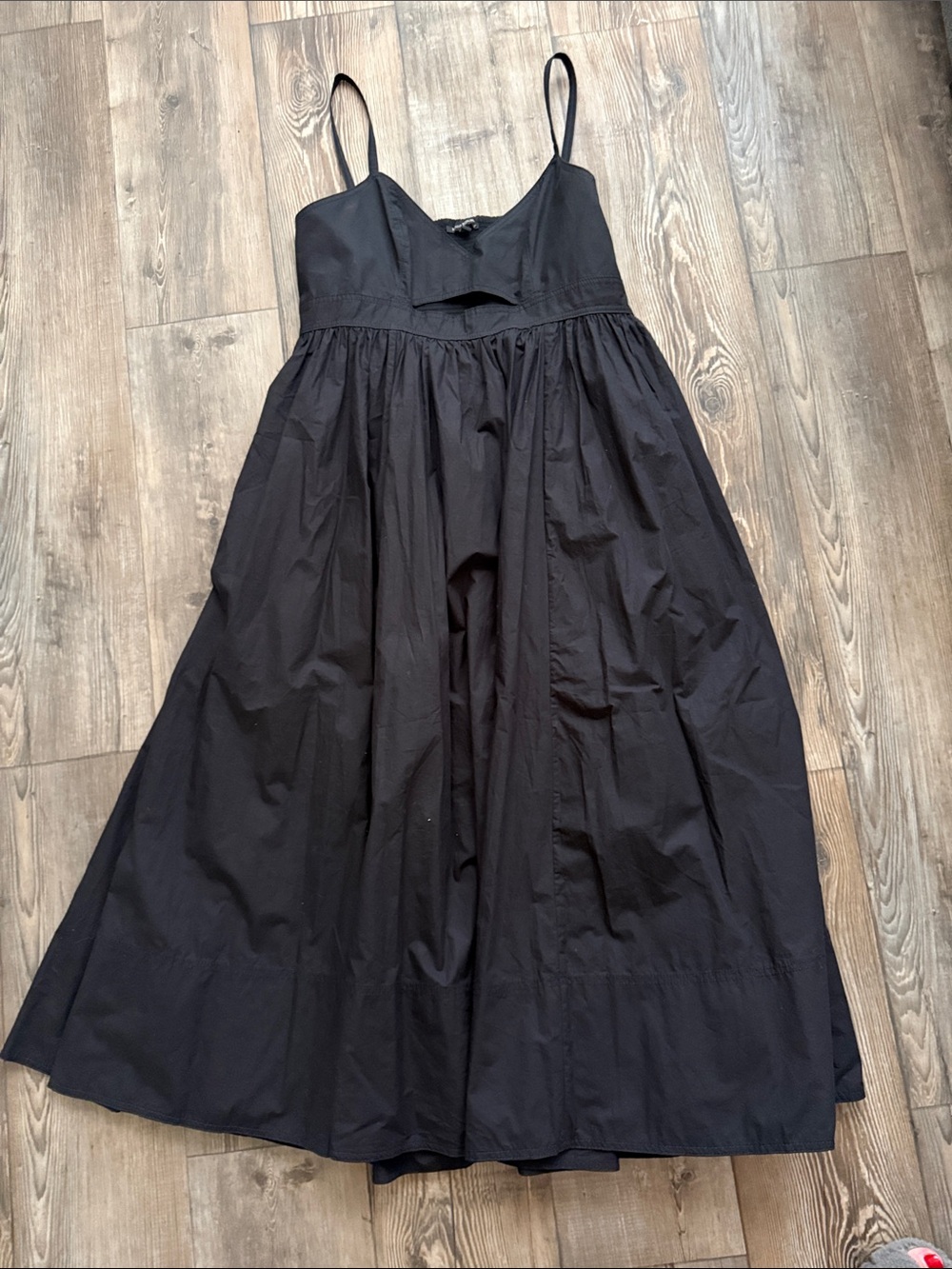 Banana Republic Black Maxi Dress with Spaghetti Straps